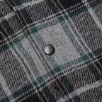 Max Plaid Quilted Shirt - Grey