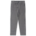 Plaid Linen Bryan Pant - Navy
