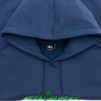 Pretty Applique Hoodie - Navy