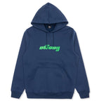 Pretty Applique Hoodie - Navy