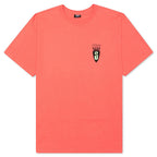 S Crest Tee - Pale Red