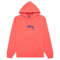 Stock Logo Applique Hoodie - Pale Red
