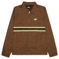Stripe Zip Jacket - Brown