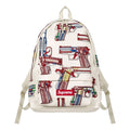 Supreme SS26 Guns Embroidered Leather Backpack 'White' SS26B32-WHITE