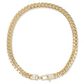 Curb Bracelet L - 925 Sterling Silver/9K Gold