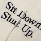 Saint Sit Down Socks - Ecru