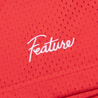 West Mesh Shorts - Crimson