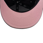 Feature x New Era 59FIFTY Fitted SD Padres Cooperstown - Walnut/Black/Cotton Pink