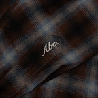 Abc. Flannel Plaid Puffer Quilted Jacket - Blue