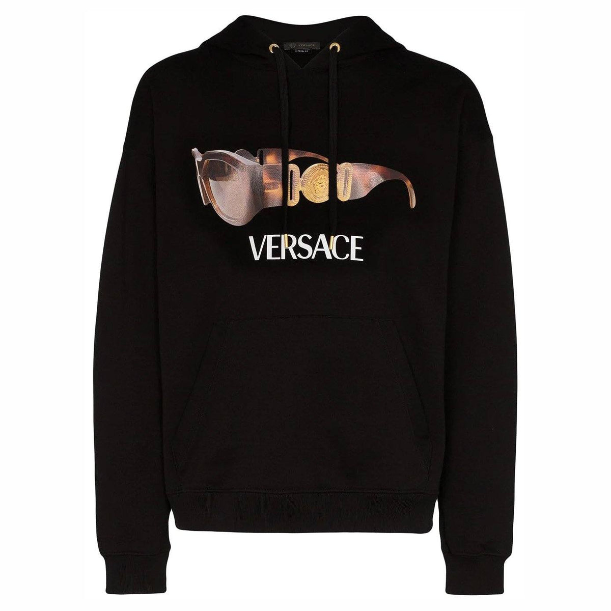 Versace Black Biggie Print Hoodie