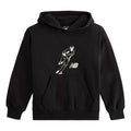 (GS) New Balance x Shohei Ohtani Logo Hoodie Asia Sizing 'Caviar' YT61F9RXBK
